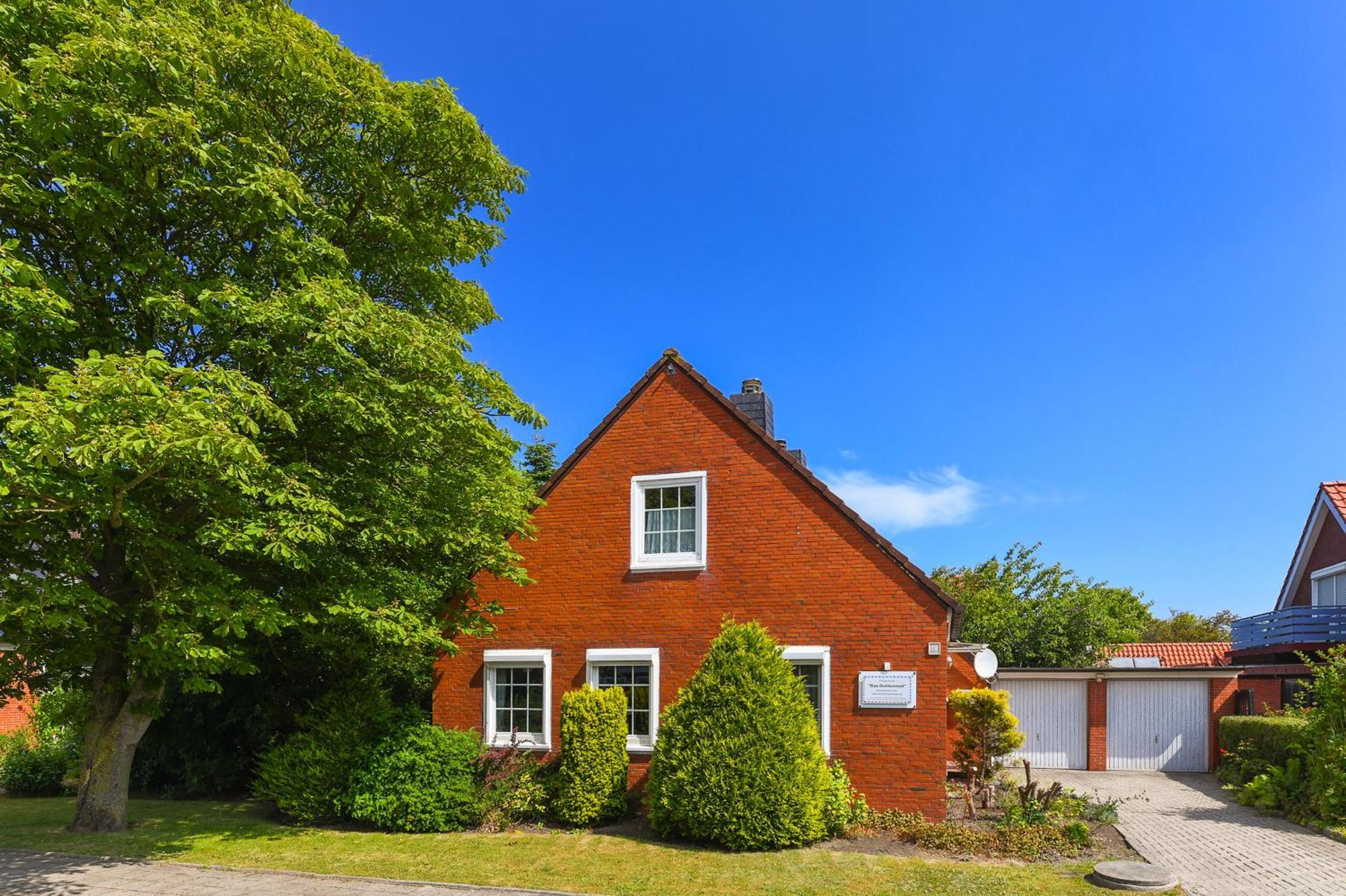 Ferienhaus Dohlennest 카롤리넨시엘 외부 사진